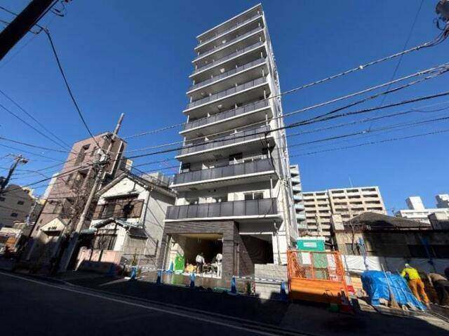 建物外観　外観タイル張りです