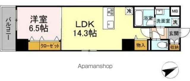 セントラル立川の間取り写真