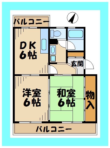 ピクシー野村の間取り写真