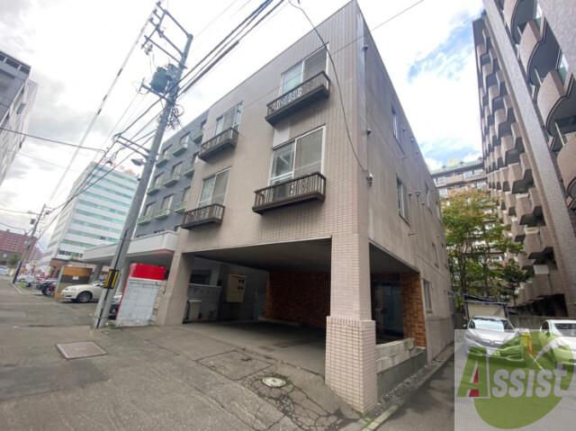 建物外観　札幌市南５条西「細川ハイツ」