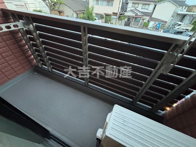 バルコニー　※別部屋の写真です