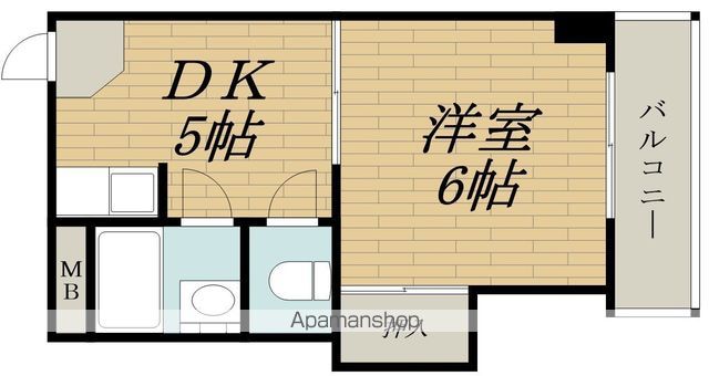 コスモ新北野の間取り写真