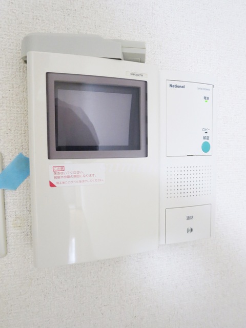セキュリティ　モニター付きインターフォン♪