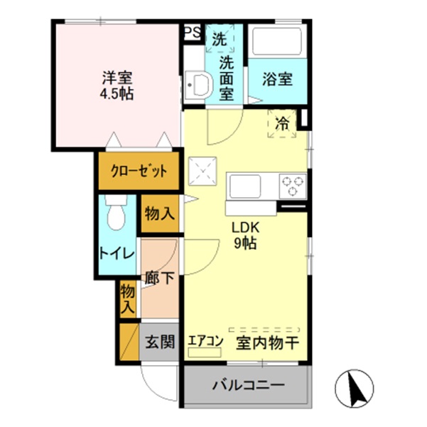 カーサフェリシアの間取り