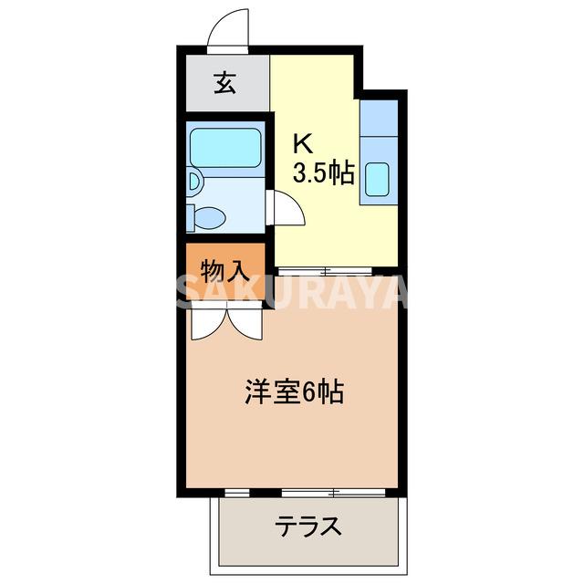 柳原レジデンスの間取り