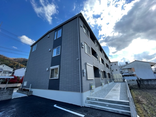 バルコニー　西向きです。