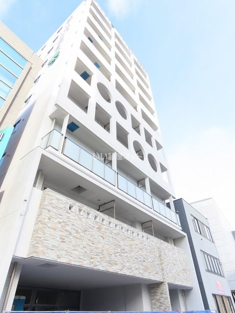 東広島市西条栄町のマンションの建物外観