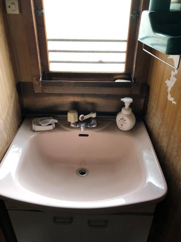 洗面設備　洗面取り換え、カスタマイズ自由