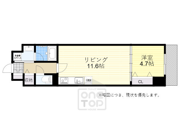 カルム西野の間取り