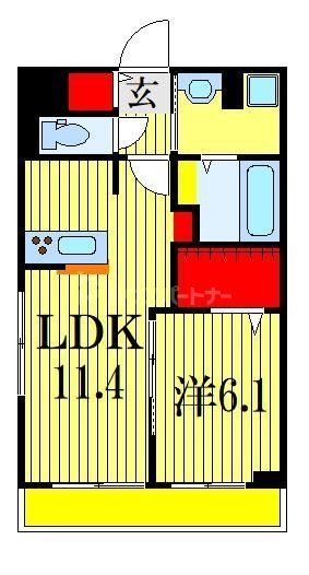 仮）西船７丁目アパートの間取り