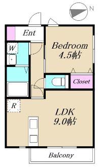 グリーンリーフの間取り