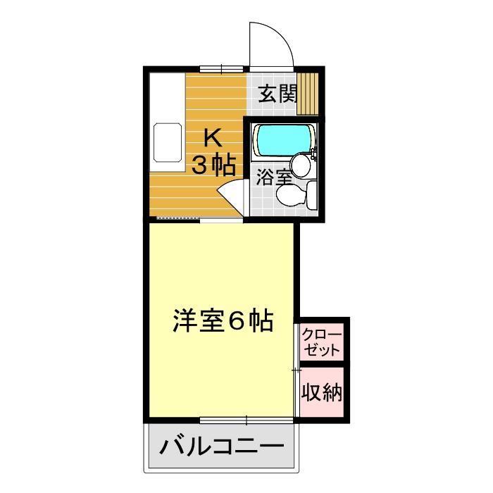 パルシオン（10-16）の間取り