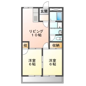 牧野マンション２_間取り_0