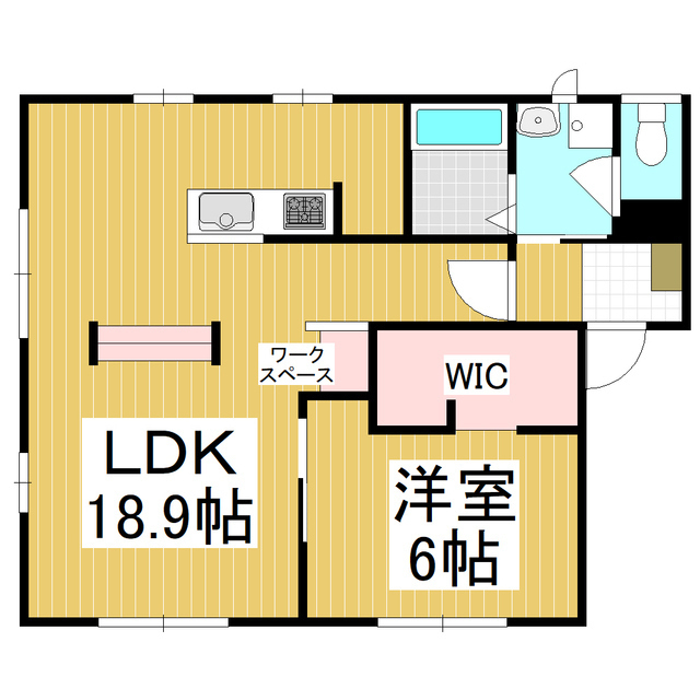 フレグランスＷｅｌｌ　Ａ棟の間取り