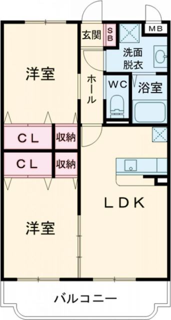 Cocostaの間取り