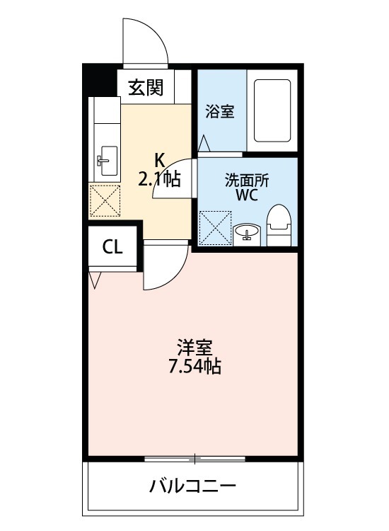 リブレシェスタの間取り