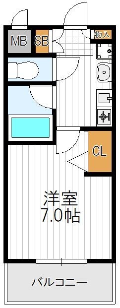 ラナップスクエア上本町の間取り