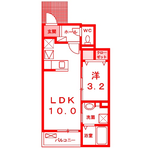 メゾンドールの間取り