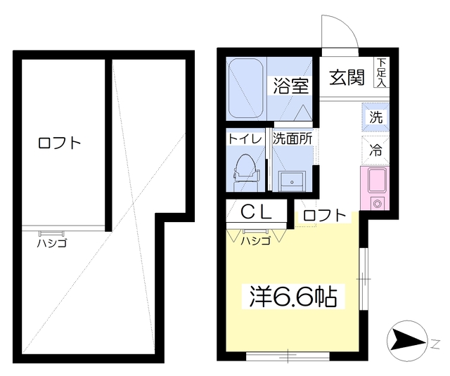 メゾンドアンジュの間取り