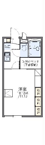 レオパレス慶の間取り