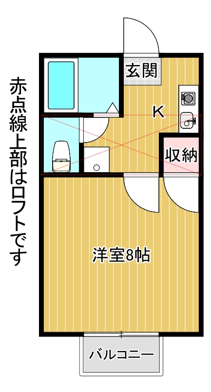 ピュアコートの間取り