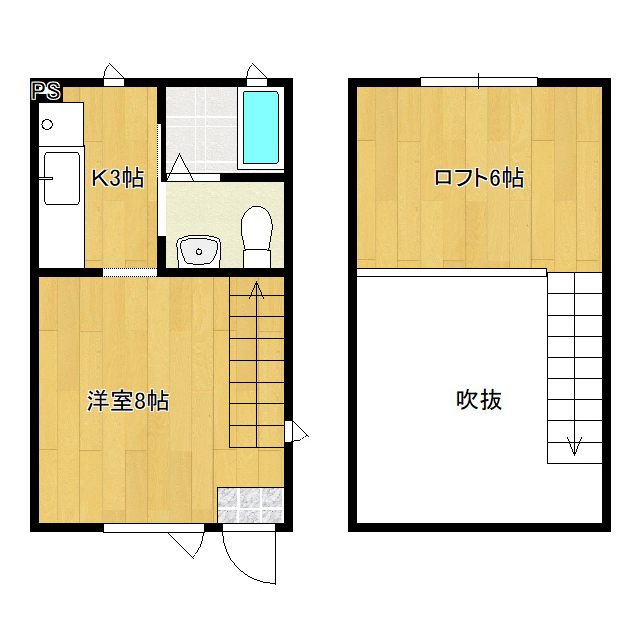 ポートタウンＩＳＯＨＡＭＡの間取り