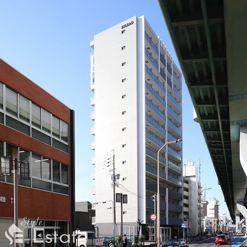 名古屋市北区清水のマンションの建物外観