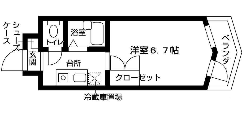 ROSE　HILLの間取り