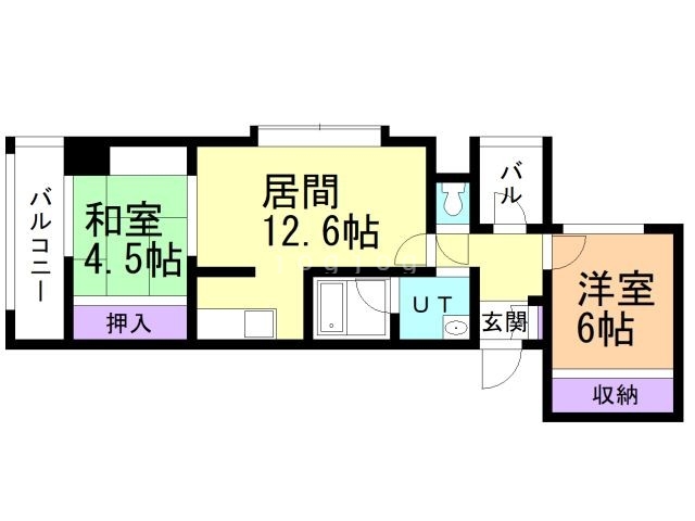 リージェンス入船の間取り