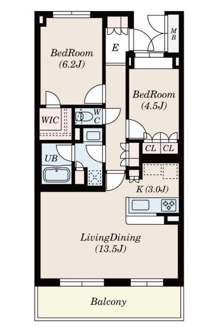 S-FORT横浜青葉台の間取り