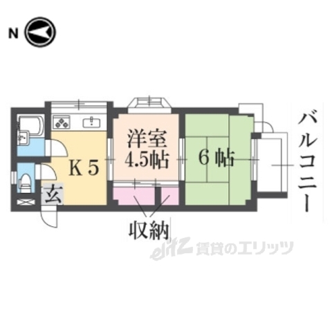 石原マンションの間取り