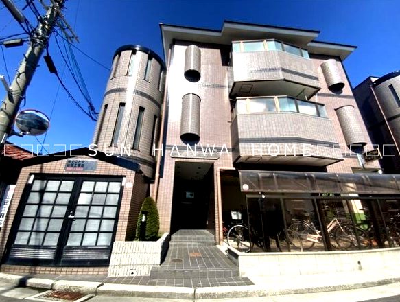 八尾市柏村町のマンションの建物外観