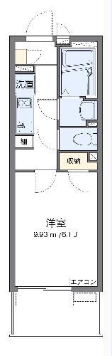 クレイノオルゲント３号の間取り