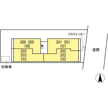 【八王子市並木町のアパートのその他】