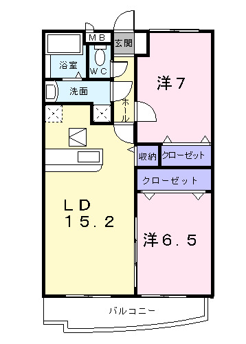 グランデ味鋺の間取り