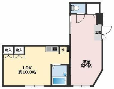 リアル銀座フロントの間取り