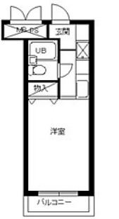 川崎市高津区向ケ丘のマンションの間取り