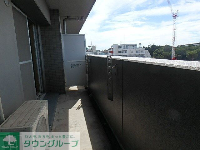 【東村山市本町のマンションのバルコニー】