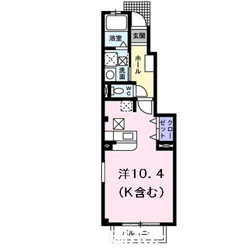 【カーサラウレールの間取り】