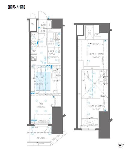 ZOOM新宿御苑前の間取り