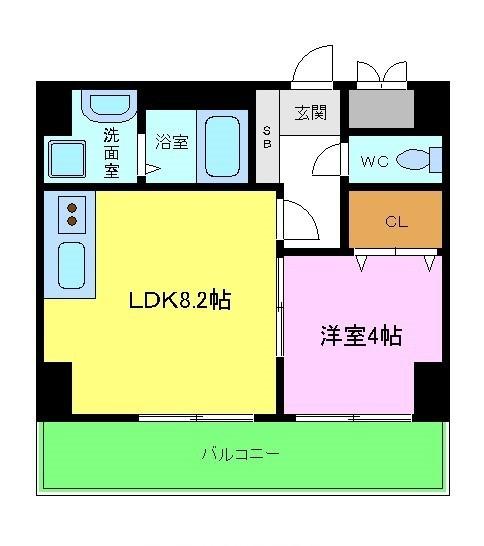 ＬＵＶＩＡＳ堺の間取り