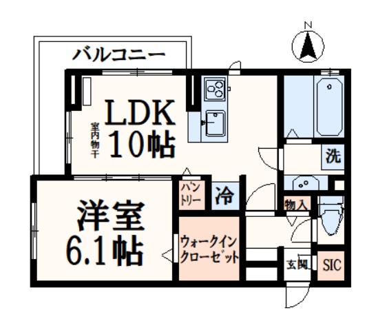 サンヒルズの間取り