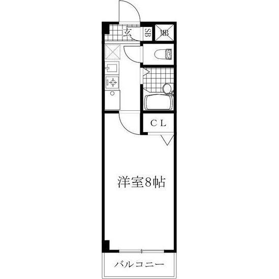 瀬戸市福元町のマンションの間取り