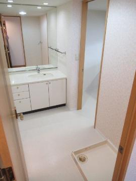パームズコート茨木パークホームズ　洗面設備　洗面（イメージ）