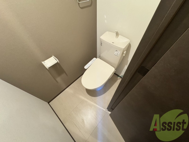 トイレ　広々お使いいただけるお手洗いになっています。