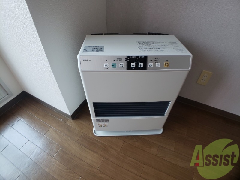 その他設備　灯油暖房です。札幌の寒い冬もこれで大丈夫！