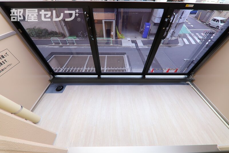 バルコニー　２０２号室写真