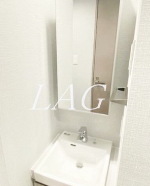 洗面設備　独立洗面台です。