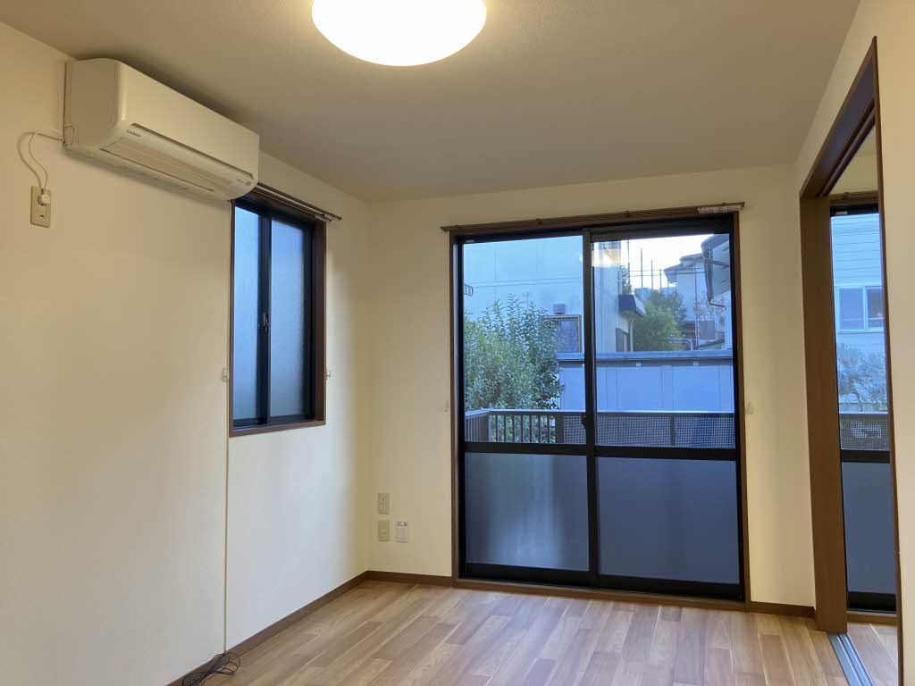 居室・リビング　エアコン・ＬＥＤ照明付き