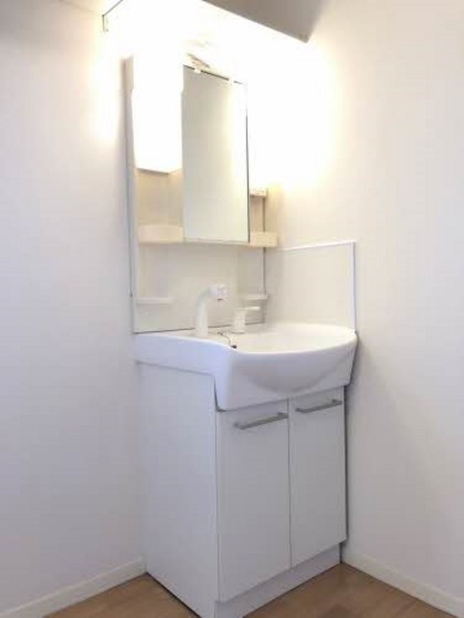 洗面設備　他号室のお写真です